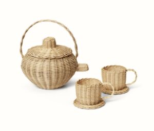 Ferm Living - Rattan thee set