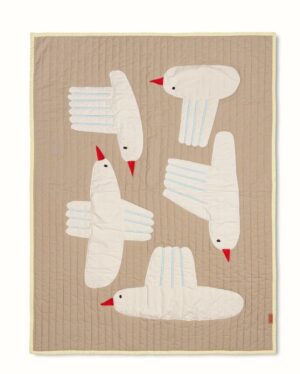 Ferm living - Vogel wanddeken