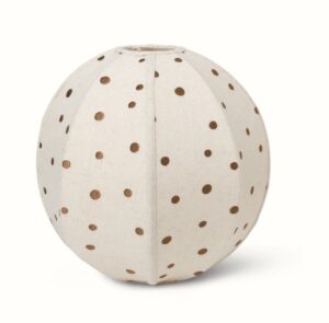 Ferm living - Dots Embroidered Textile Lampshade