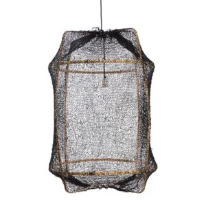 Ay Illuminate - Z1 Black sisal net hanglamp